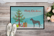 Load image into Gallery viewer, Irish Wolfhound Merry Christmas Tree Doormat - 24x36 Decorative Floor Mat – Indoor/Outdoor Rug with Artistic Flair BB2921JMAT