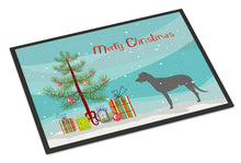 Load image into Gallery viewer, Irish Wolfhound Merry Christmas Tree Doormat - 24x36 Decorative Floor Mat – Indoor/Outdoor Rug with Artistic Flair BB2921JMAT