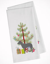 Load image into Gallery viewer, Irish Wolfhound Merry Christmas Tree Kitchen Towels – Set of 2 - Decorative &amp; Absorbent Cotton | BB2921WTKT