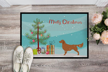 Load image into Gallery viewer, Golden Retriever Merry Christmas Tree Doormat - 18x27 Decorative Floor Mat – Indoor/Outdoor Rug with Artistic Flair BB2922MAT