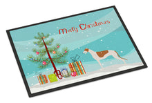 Load image into Gallery viewer, Greyhound Merry Christmas Tree Doormat - 24x36 Decorative Floor Mat – Indoor/Outdoor Rug with Artistic Flair BB2923JMAT