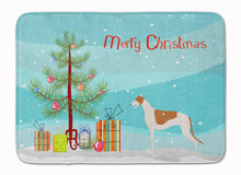 Load image into Gallery viewer, Greyhound Merry Christmas Tree Machine Washable Memory Foam Mat BB2923RUG