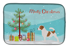 Load image into Gallery viewer, Jack Russell Terrier Merry Christmas Tree Dish Drying Mat – Absorbent, Artistic Kitchen Essentials BB2925DDM