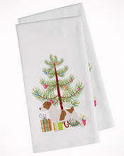 Load image into Gallery viewer, Jack Russell Terrier Merry Christmas Tree Kitchen Towels – Set of 2 - Decorative &amp; Absorbent Cotton | BB2925WTKT