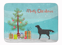 Load image into Gallery viewer, Black Labrador Retriever Merry Christmas Tree Machine Washable Memory Foam Mat BB2926RUG