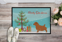 Load image into Gallery viewer, Norfolk Terrier Merry Christmas Tree Doormat - 24x36 Decorative Floor Mat – Indoor/Outdoor Rug with Artistic Flair BB2927JMAT