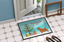 Load image into Gallery viewer, Norfolk Terrier Merry Christmas Tree Doormat - 24x36 Decorative Floor Mat – Indoor/Outdoor Rug with Artistic Flair BB2927JMAT