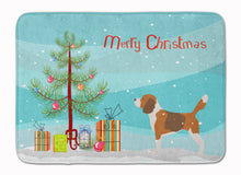 Load image into Gallery viewer, Beagle Merry Christmas Tree Machine Washable Memory Foam Mat BB2928RUG