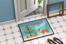 Load image into Gallery viewer, Collie Dog Merry Christmas Tree Doormat - 24x36 Decorative Floor Mat – Indoor/Outdoor Rug with Artistic Flair BB2934JMAT