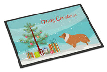 Load image into Gallery viewer, Collie Dog Merry Christmas Tree Doormat - 24x36 Decorative Floor Mat – Indoor/Outdoor Rug with Artistic Flair BB2934JMAT
