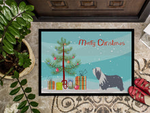 Load image into Gallery viewer, Bearded Collie Dog Merry Christmas Tree Doormat - 18x27 Decorative Floor Mat – Indoor/Outdoor Rug with Artistic Flair BB2935MAT