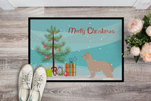 Load image into Gallery viewer, Pyrenean Shepherd Dog Merry Christmas Tree Doormat - 18x27 Decorative Floor Mat – Indoor/Outdoor Rug with Artistic Flair BB2936MAT
