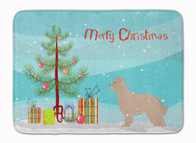 Load image into Gallery viewer, Pyrenean Shepherd Dog Merry Christmas Tree Machine Washable Memory Foam Mat BB2936RUG