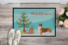 Load image into Gallery viewer, Corgi Merry Christmas Tree Doormat - 18x27 Decorative Floor Mat – Indoor/Outdoor Rug with Artistic Flair BB2938MAT