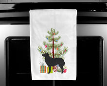 Load image into Gallery viewer, Croatian Sheepdog Merry Christmas Tree Kitchen Towels – Set of 2 - Decorative &amp; Absorbent Cotton | BB2939WTKT
