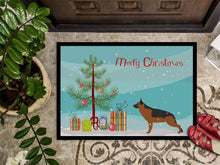 Load image into Gallery viewer, German Shepherd Merry Christmas Tree Doormat - 18x27 Decorative Floor Mat – Indoor/Outdoor Rug with Artistic Flair BB2942MAT