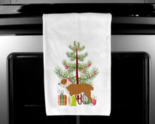 Load image into Gallery viewer, Central Asian Shepherd Dog Merry Christmas Tree Kitchen Towels – Set of 2 - Decorative &amp; Absorbent Cotton | BB2946WTKT