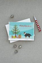 Load image into Gallery viewer, Sheltie/Shetland Sheepdog Merry Christmas Tree Greeting Cards -  Blank Note Cards – 8-Pack of Artist-Designed Cards with Envelopes