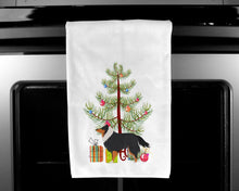 Load image into Gallery viewer, Sheltie/Shetland Sheepdog Merry Christmas Tree Kitchen Towels – Set of 2 - Decorative &amp; Absorbent Cotton | BB2948WTKT