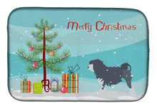 Load image into Gallery viewer, Lowchen Merry Christmas Tree Dish Drying Mat – Absorbent, Artistic Kitchen Essentials BB2953DDM