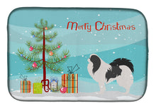 Load image into Gallery viewer, Japanese Chin Merry Christmas Tree Dish Drying Mat – Absorbent, Artistic Kitchen Essentials BB2955DDM