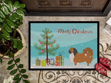 Load image into Gallery viewer, Pekingese Merry Christmas Tree Doormat - 24x36 Decorative Floor Mat – Indoor/Outdoor Rug with Artistic Flair BB2956JMAT