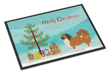 Load image into Gallery viewer, Pekingese Merry Christmas Tree Doormat - 24x36 Decorative Floor Mat – Indoor/Outdoor Rug with Artistic Flair BB2956JMAT