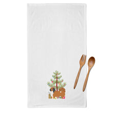Load image into Gallery viewer, Pekingese Merry Christmas Tree Kitchen Towels – Set of 2 - Decorative &amp; Absorbent Cotton | BB2956WTKT