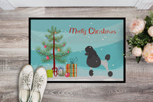Load image into Gallery viewer, Poodle Merry Christmas Tree Doormat - 18x27 Decorative Floor Mat – Indoor/Outdoor Rug with Artistic Flair BB2957MAT