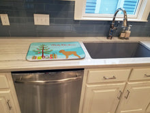Load image into Gallery viewer, Brussels Griffon Merry Christmas Tree Dish Drying Mat – Absorbent, Artistic Kitchen Essentials BB2958DDM