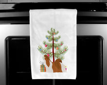 Load image into Gallery viewer, Shih Tzu Merry Christmas Tree Kitchen Towels – Set of 2 - Decorative &amp; Absorbent Cotton | BB2964WTKT