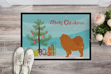 Load image into Gallery viewer, Chow Chow Merry Christmas Tree Doormat - 24x36 Decorative Floor Mat – Indoor/Outdoor Rug with Artistic Flair BB2969JMAT