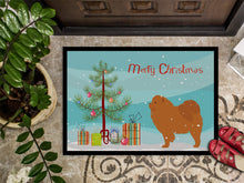 Load image into Gallery viewer, Chow Chow Merry Christmas Tree Doormat - 18x27 Decorative Floor Mat – Indoor/Outdoor Rug with Artistic Flair BB2969MAT