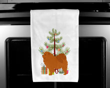 Load image into Gallery viewer, Chow Chow Merry Christmas Tree Kitchen Towels – Set of 2 - Decorative &amp; Absorbent Cotton | BB2969WTKT