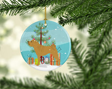 Load image into Gallery viewer, Shar Pei Merry Christmas Tree Ornament - Round Ceramic Ornament – Artist-Designed Keepsake Decoration BB2970CO1
