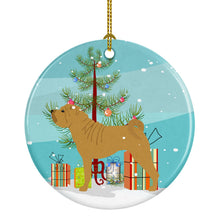 Load image into Gallery viewer, Shar Pei Merry Christmas Tree Ornament - Round Ceramic Ornament – Artist-Designed Keepsake Decoration BB2970CO1
