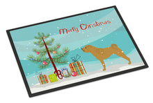 Load image into Gallery viewer, Shar Pei Merry Christmas Tree Doormat - 24x36 Decorative Floor Mat – Indoor/Outdoor Rug with Artistic Flair BB2970JMAT