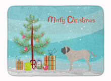 Load image into Gallery viewer, English Mastiff Merry Christmas Tree Machine Washable Memory Foam Mat BB2974RUG