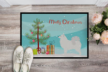 Load image into Gallery viewer, Samoyed Merry Christmas Tree Doormat - 18x27 Decorative Floor Mat – Indoor/Outdoor Rug with Artistic Flair BB2977MAT
