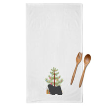 Load image into Gallery viewer, Puli Merry Christmas Tree Kitchen Towels – Set of 2 - Decorative &amp; Absorbent Cotton | BB2981WTKT