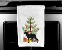 Load image into Gallery viewer, Rottweiler Merry Christmas Tree Kitchen Towels – Set of 2 - Decorative &amp; Absorbent Cotton | BB2984WTKT