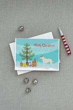 Load image into Gallery viewer, Dogo Argentino Merry Christmas Tree Greeting Cards -  Blank Note Cards – 8-Pack of Artist-Designed Cards with Envelopes