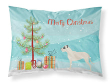Load image into Gallery viewer, Dogo Argentino Merry Christmas Tree Fabric Standard Pillowcase – Artistic Decorative Front, White Back BB2985PILLOWCASE