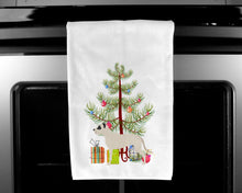 Load image into Gallery viewer, Dogo Argentino Merry Christmas Tree Kitchen Towels – Set of 2 - Decorative &amp; Absorbent Cotton | BB2985WTKT