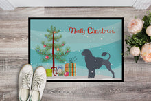 Load image into Gallery viewer, Portuguese Water Dog Merry Christmas Tree Doormat - 24x36 Decorative Floor Mat – Indoor/Outdoor Rug with Artistic Flair BB2986JMAT