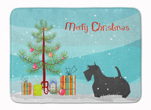 Load image into Gallery viewer, Scottish Terrier Merry Christmas Tree Machine Washable Memory Foam Mat BB2987RUG