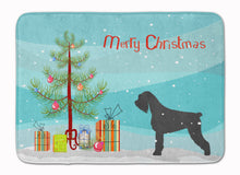 Load image into Gallery viewer, Giant Schnauzer Merry Christmas Tree Machine Washable Memory Foam Mat BB2991RUG