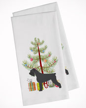 Load image into Gallery viewer, Giant Schnauzer Merry Christmas Tree Kitchen Towels – Set of 2 - Decorative &amp; Absorbent Cotton | BB2991WTKT