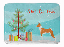 Load image into Gallery viewer, Basenji Merry Christmas Tree Machine Washable Memory Foam Mat BB2992RUG