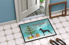 Load image into Gallery viewer, Great Dane Merry Christmas Tree Doormat - 18x27 Decorative Floor Mat – Indoor/Outdoor Rug with Artistic Flair BB2993MAT